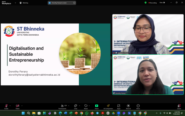 INTERNATIONAL SEMINAR ON DIGITAL AND ENTREPRENEURSHIP (ISDE) 2024